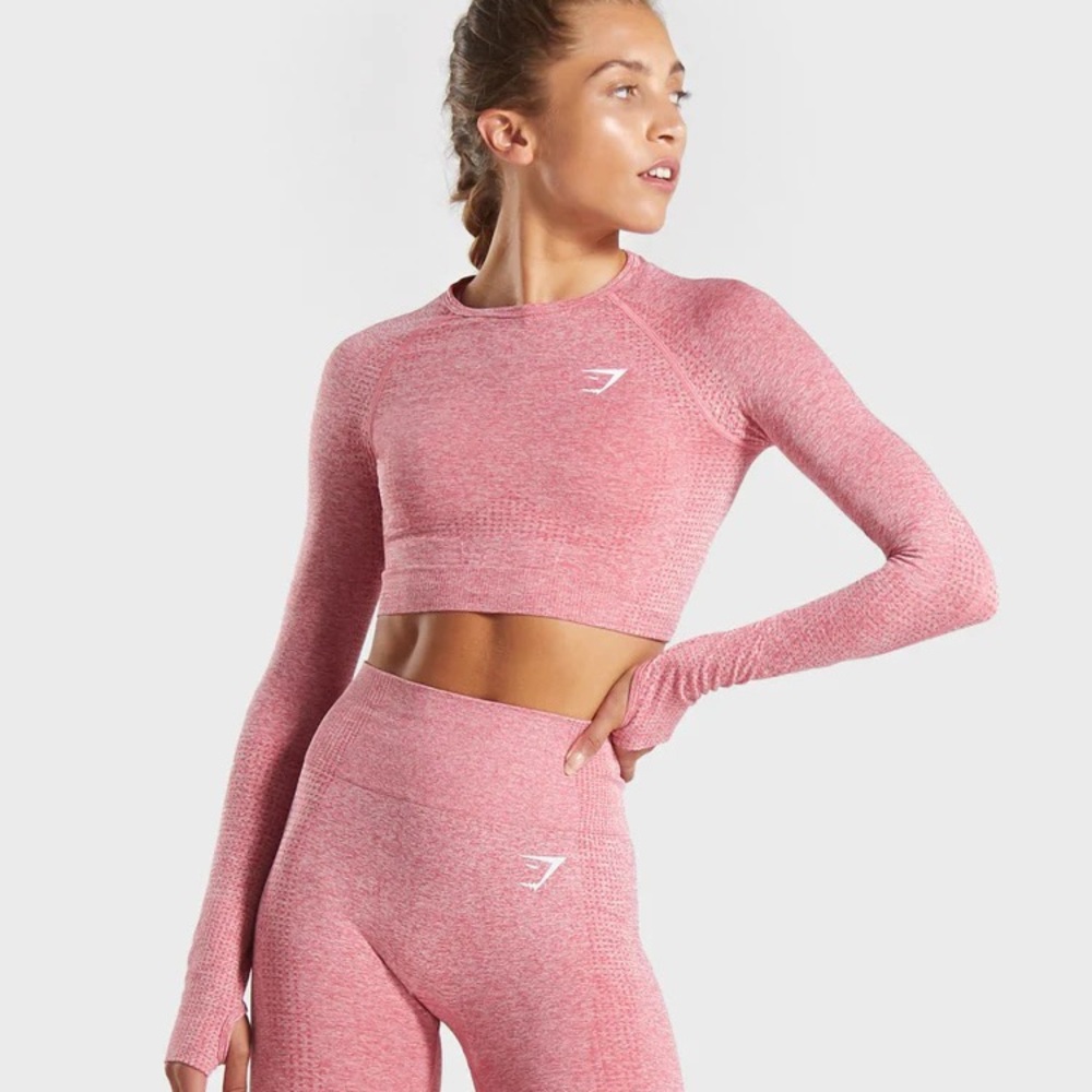 Gymshark Vital Seamless Long Sleeve Crop